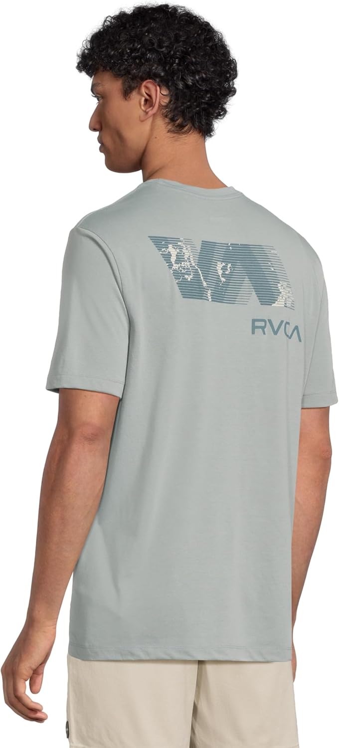 RVCA Men's Va Blur Fill Short Sleeve