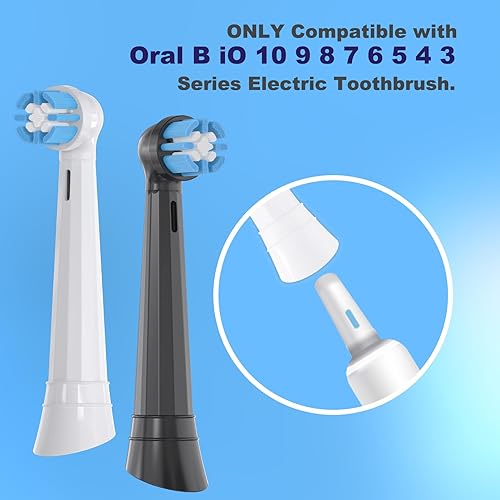 Miniatura 2 de YMPBO - Cabezales de repuesto para cepillo de dientes eléctrico Oral-B iO Series, paquete de 8 cabezales de cepillo para Oral B iO 10 9 8 7 6 5 4 3,