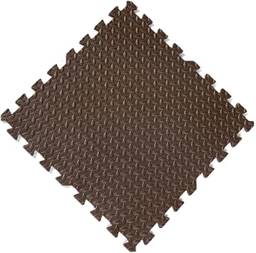 10 Pack Puzzle Play Mats for Floor,12x12 Interlocking Puzzle EVA Foam Play Mat,Non-Toxic Play Mat Toddler Playmat,Bedroom Crawling Exercise Mat Coffee,0.47 Thick
