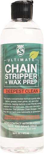 SILCA Pelacadenas profesional para bicicleta limpieza profunda en 10 minutos, aplicación simple, goteo y enjuaga con agua. Tecnología de limpieza de