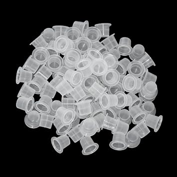 300 pcs Tattoo Ink Cups for Tattooing Mixed Tattoo Ink Caps Disposable Pigment Cups Small9#