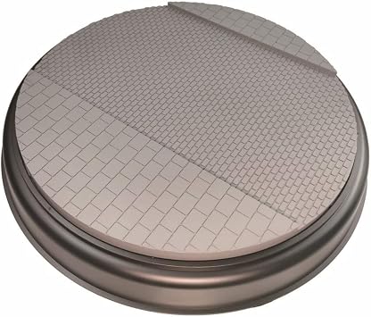 1/35 1/72 Plastic Bricked Street Miniature Diorama Base Set Round Shape for Model Building