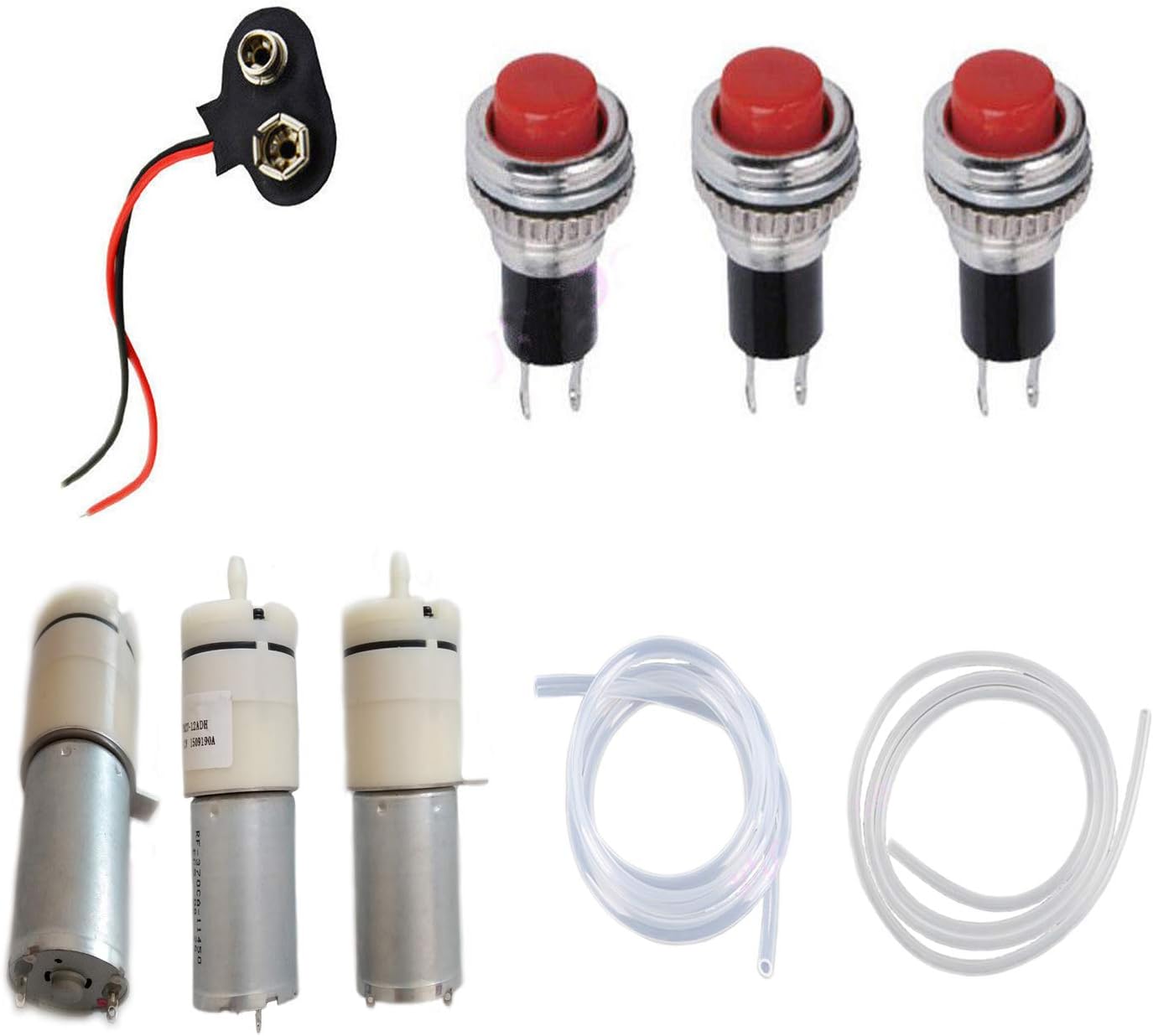 DC 9V 12V Mini Air Pump Motor kits For Homemade Dispenser Machine Fountain Drink