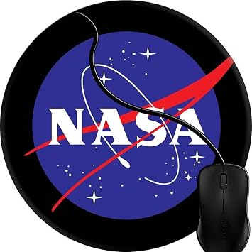Mouse Pad Gaming NASA, Premium-Textured Surface, Non-Slip Rubber Base, Laser Optical Mouse Compatible, Mouse mat 1U2060