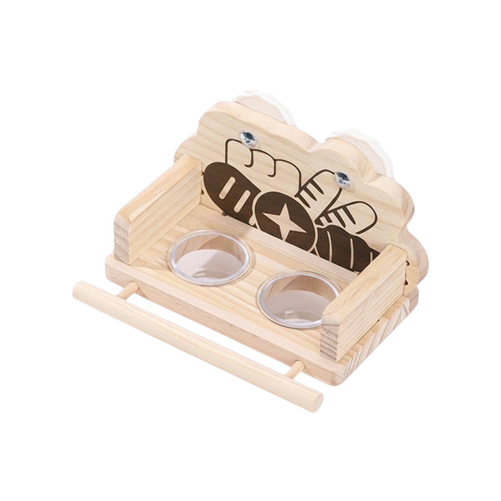 Mangeoire automatique pour cage pour perruches et pigeons pour partir serein