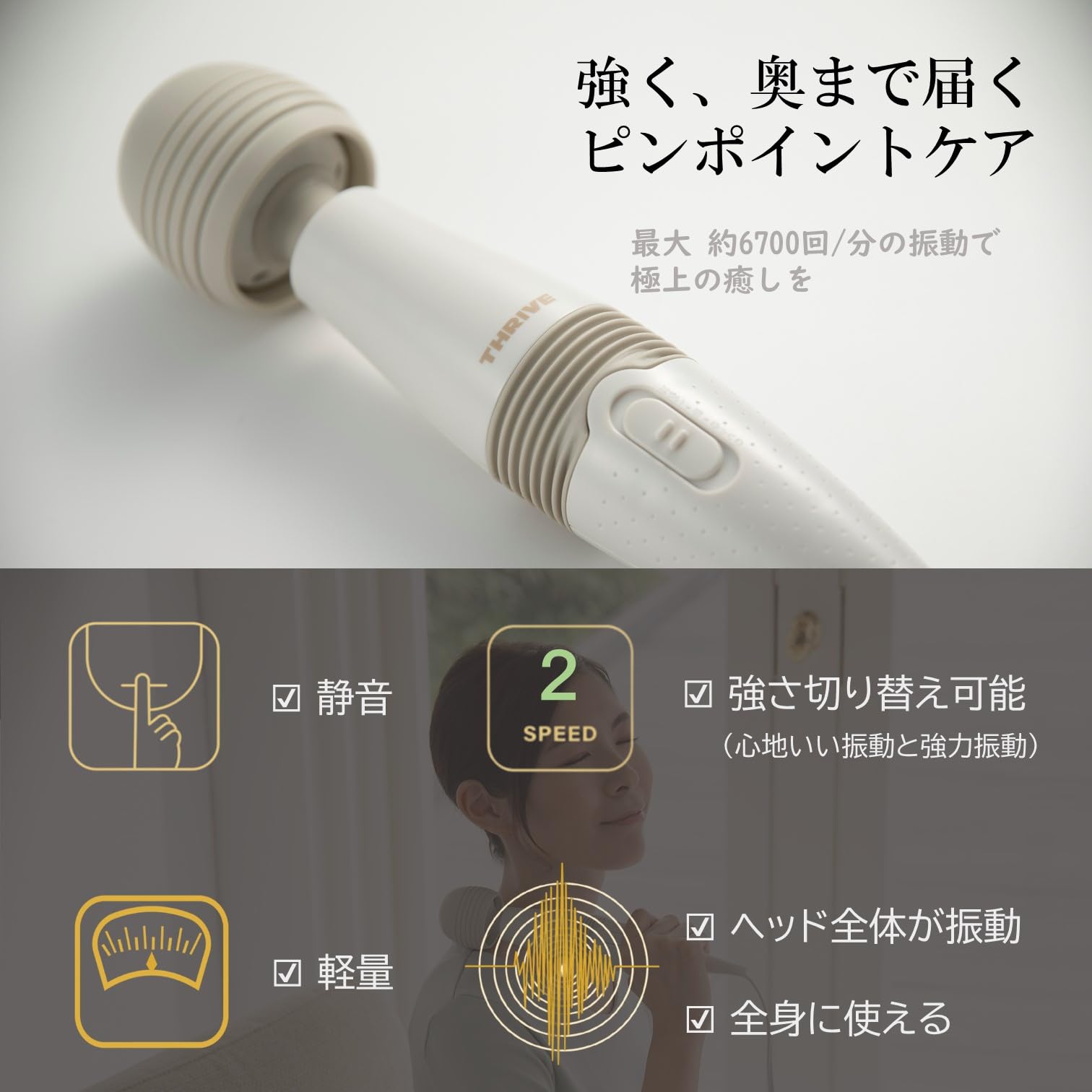 ハンドマッサージャー Amazon.co.jp: スライヴ ハンディマッサージャー 「心地よい
