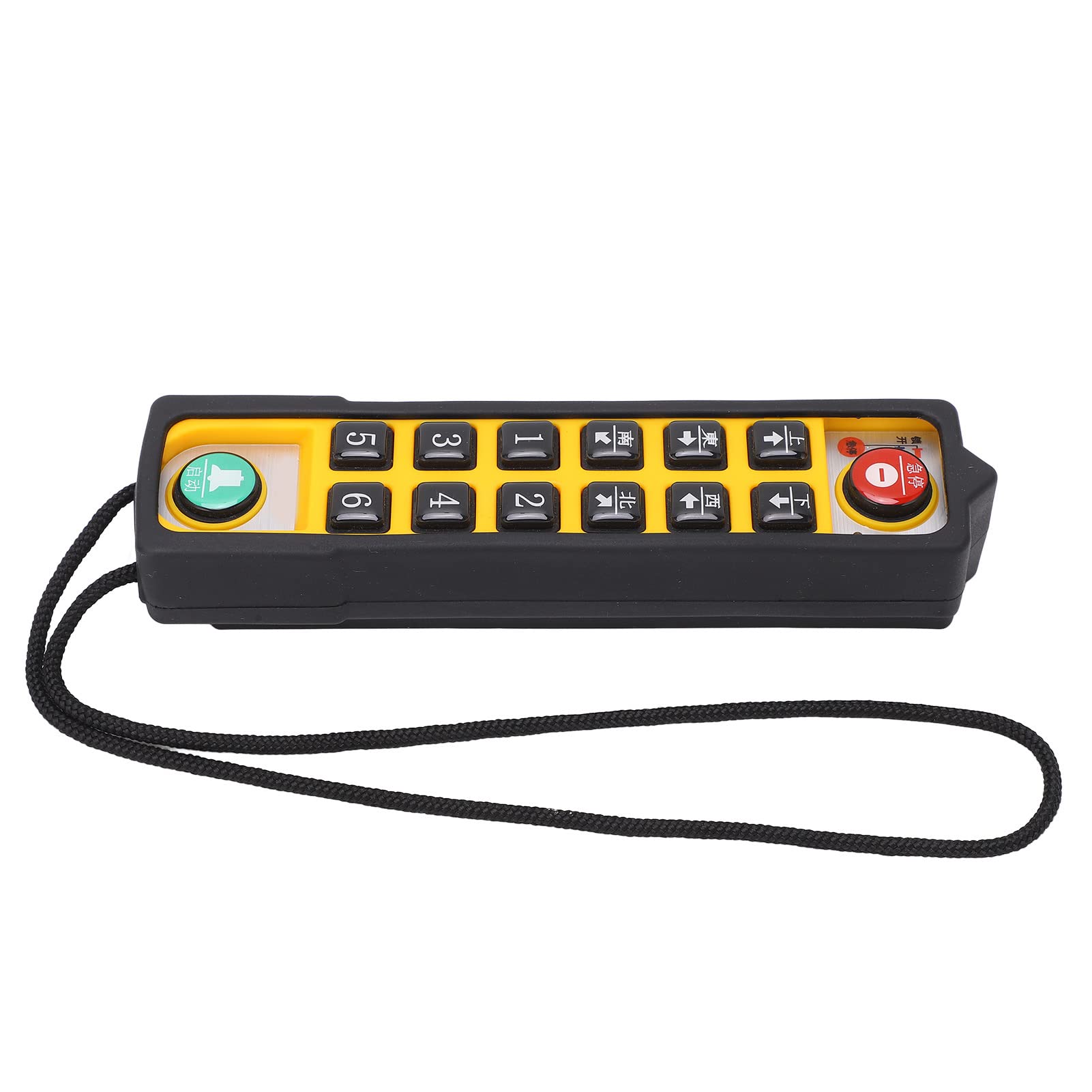 FTVOGUE Gru di Sollevamento Telecomando Industriale AC220V Telecomando Wireless Doppia Maniglia Monitoraggio della Potenza per Gru Trasportatori Pompe per Calcestruzzo Operatori di Attrezzature per