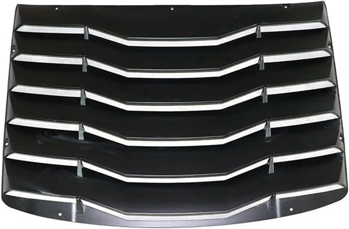 Auto Part Style Modern Rear Window Louver Compatible with Chevrolet Camaro 2016-2023