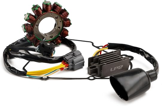 Magneto Coil Stator + Voltage Regulator + Gasket Assy Fit for Kawasaki KX450F 2012-2015