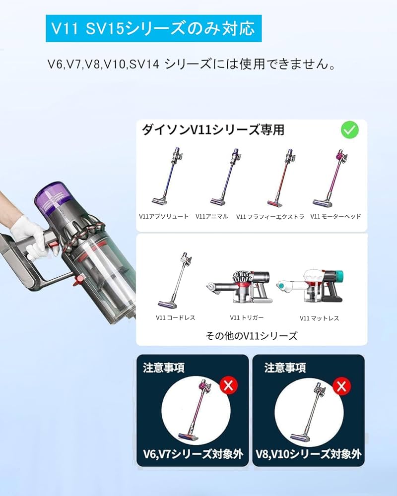 Amazon.co.jp: BOTKK ダイソン 互換 V11 バッテリー 6000mAh