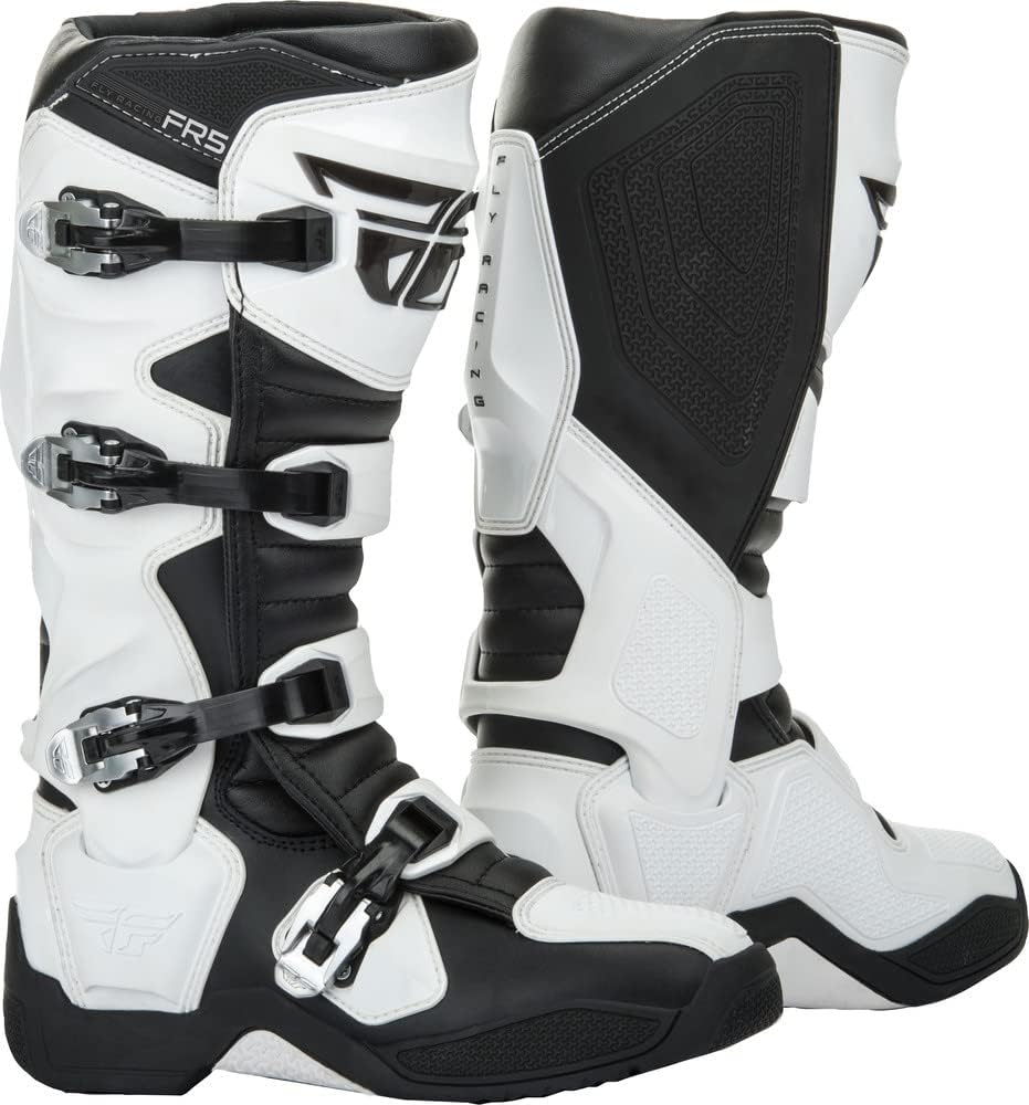 Fly Racing FR5 Men's Protective Motocross Boots for Dirt Bike, Motorcycle, Offroad Riding