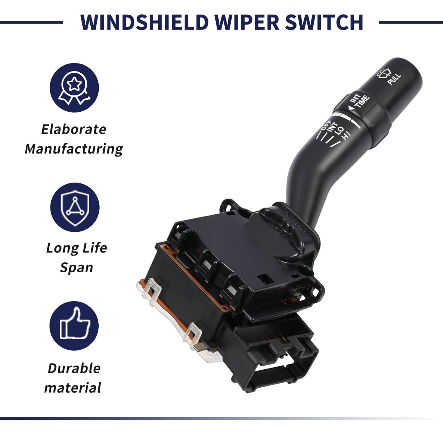 Windshield Wiper Switch Compatible with Toyota Avalon XL 2000 2001 2002 2003 2004 Replace 84652-07050 8465207050 Wiper Control Switch