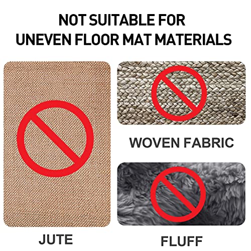 Sellemer Rug Gripper Newest Materials Rug Gripper For Hardwood Floors And Tiles, Reusable And Washable Rug Stopper To Keep Your Rug In Place & Make Corner Flat (4 Pack) #TOP7