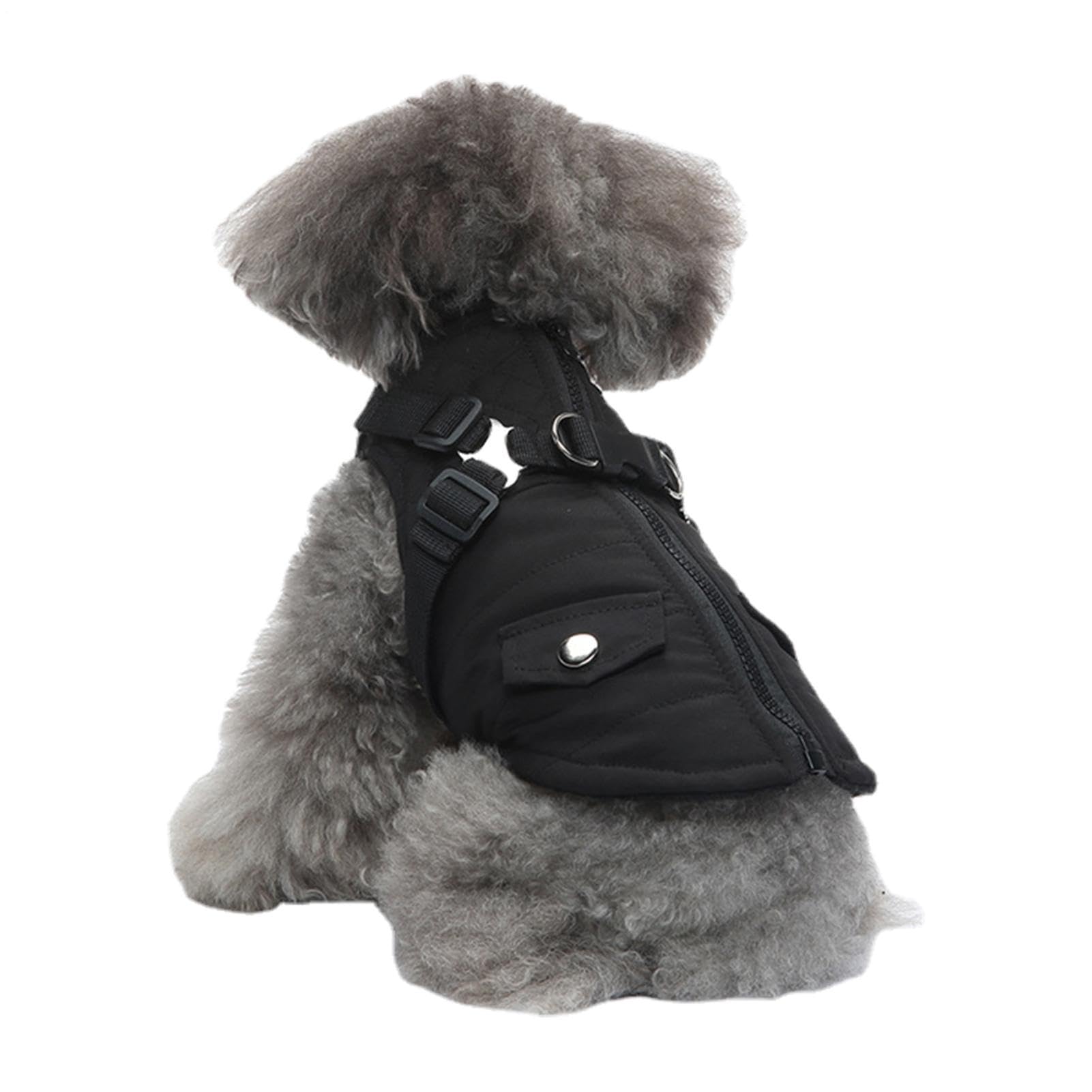 Manteau pour chien avec harnais veste imperméable petit moyen grand