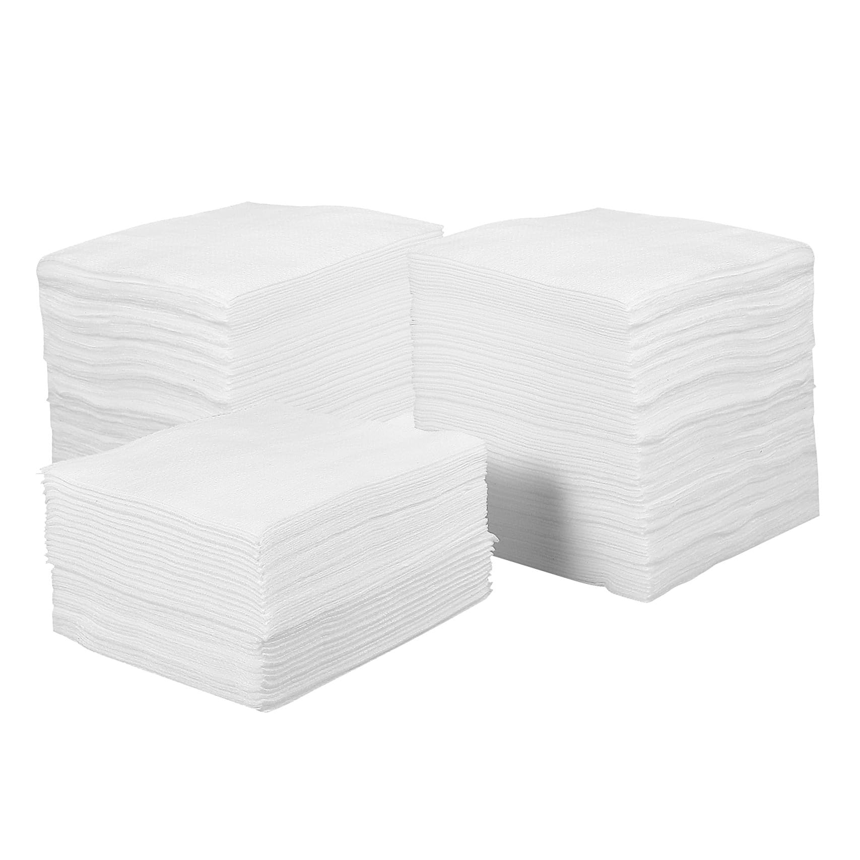 400 Disques Démaquillants en Tissu Non Tissé, Jetables et Respirants, pour Nettoyage Visage et Soin de Peau, Lot Pratique
