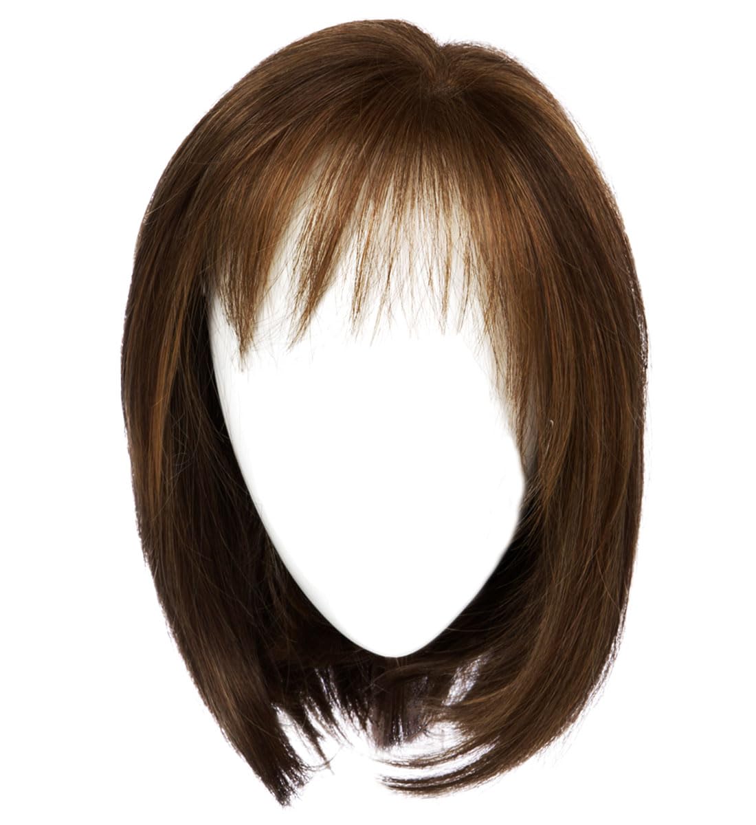 Raquel Welch Sheer Luxury Collection, Straight To Camera Shoulder-Length Layered Wig With Feather Lite Fiber Luxlite Cap ll, Average, RL10/22SS Iced Cappuccino