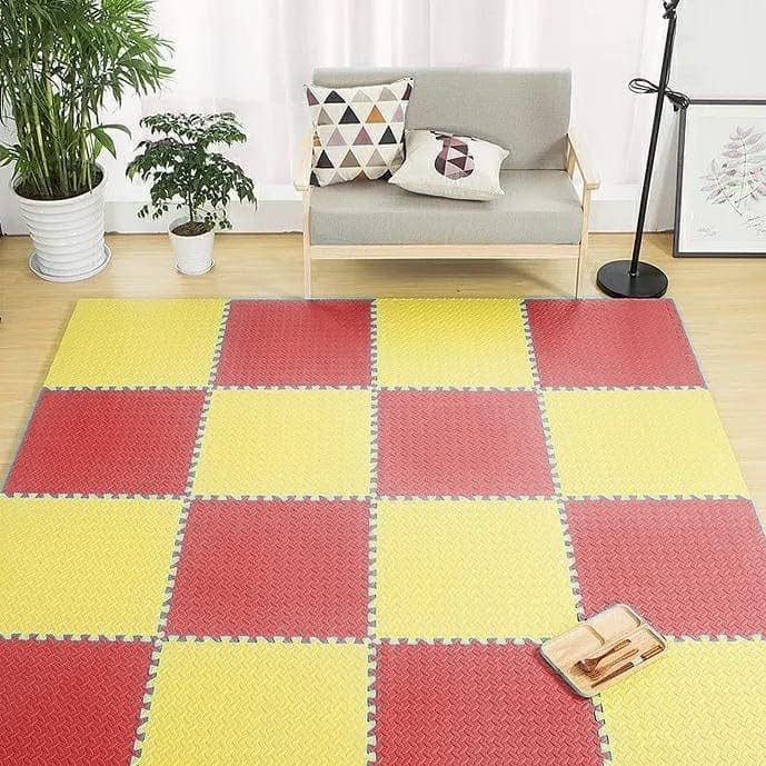 Image of SIGNATRON Kids Puzzle Exercise Mat with EVA Foam Interlocking Tiles Play mats and Protective Flooring for Office< Home, School and Gym