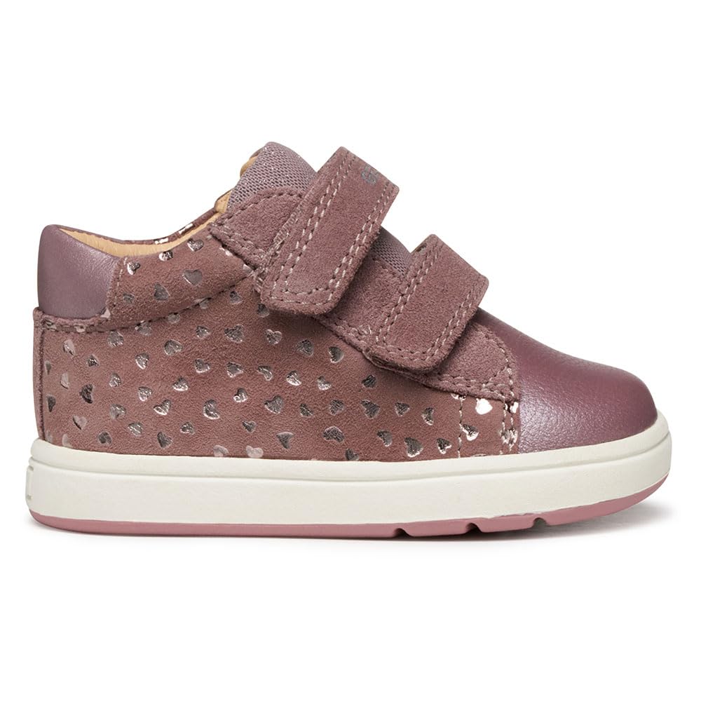 Geox Baby B Biglia Girl First Steps Dk Rose, 21 EU