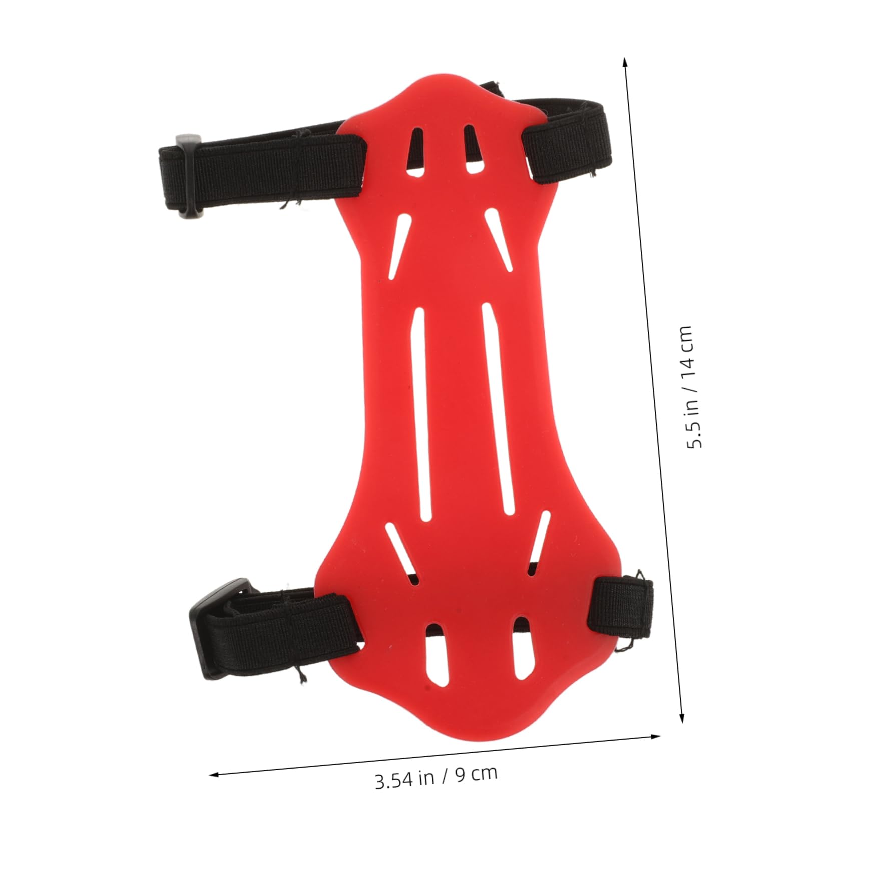 TOBBOMEY Boy Girl Adjustable Rubber Archery Arm Guard Forearm Protector Bracer for Youth Soft Comfortable Fit Enhanced for Archery Training Competitions Secure Adjustable Belt