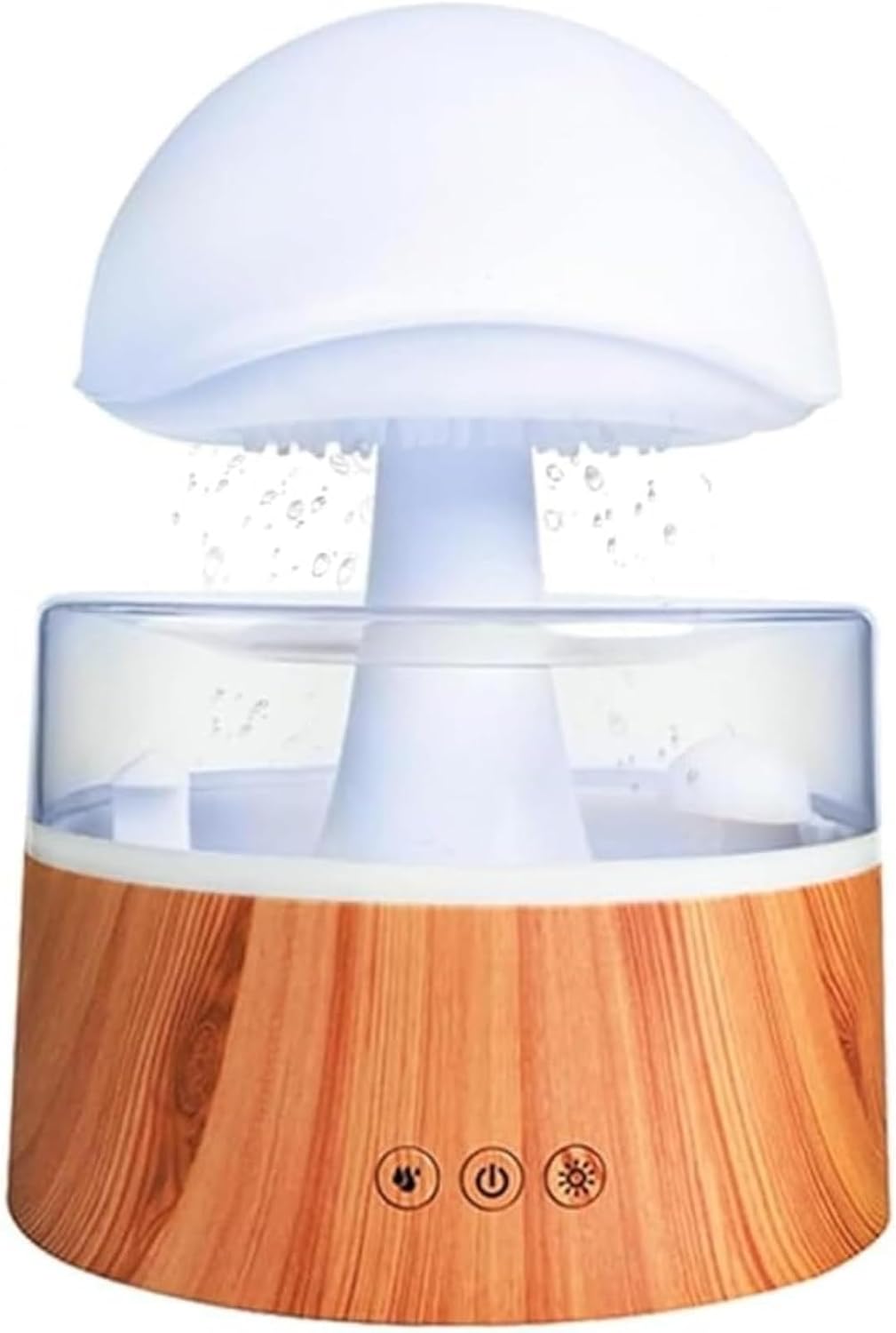 加湿器 抗菌 アロマ超音波式 uv除菌 ハイブリッド式 リモコン付きB2399