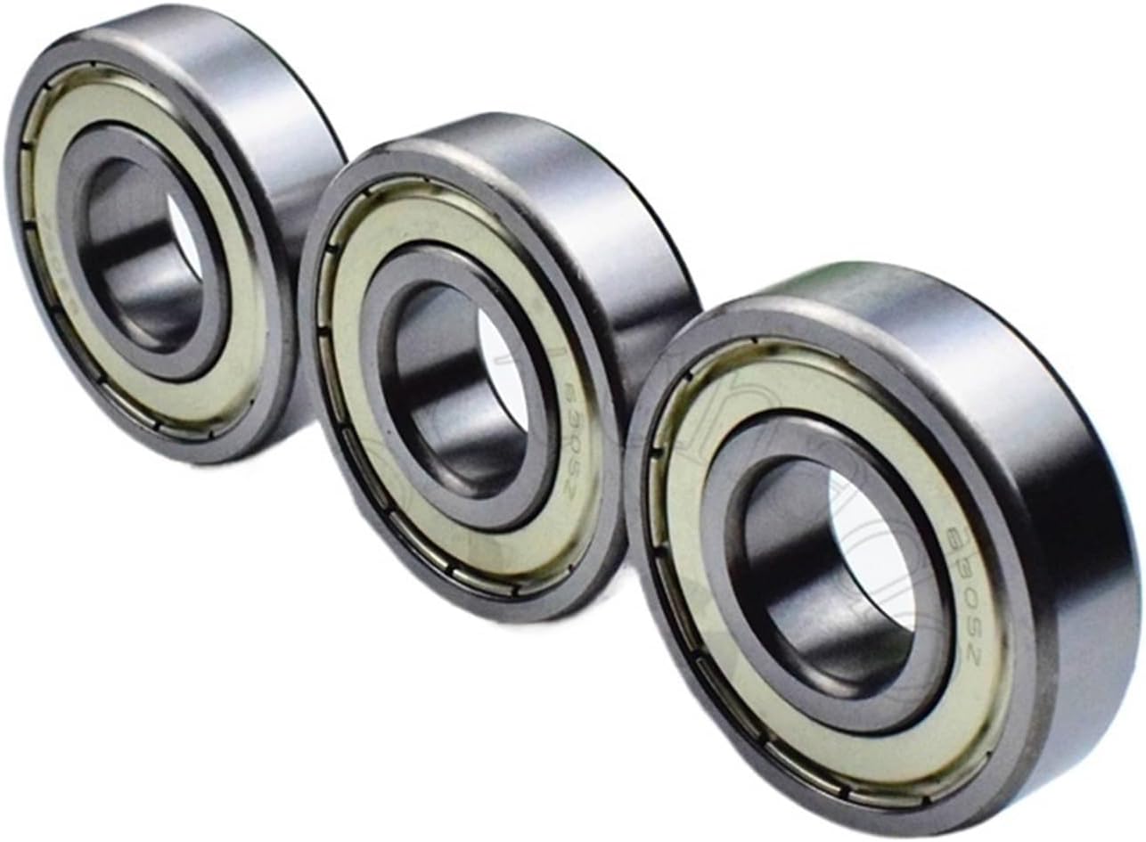 Bearing 5pcs 6305ZZ 25 * 62 * 17(mm) Chrome Steel Metal Sealed High Speed Mechanical Equipment Parts