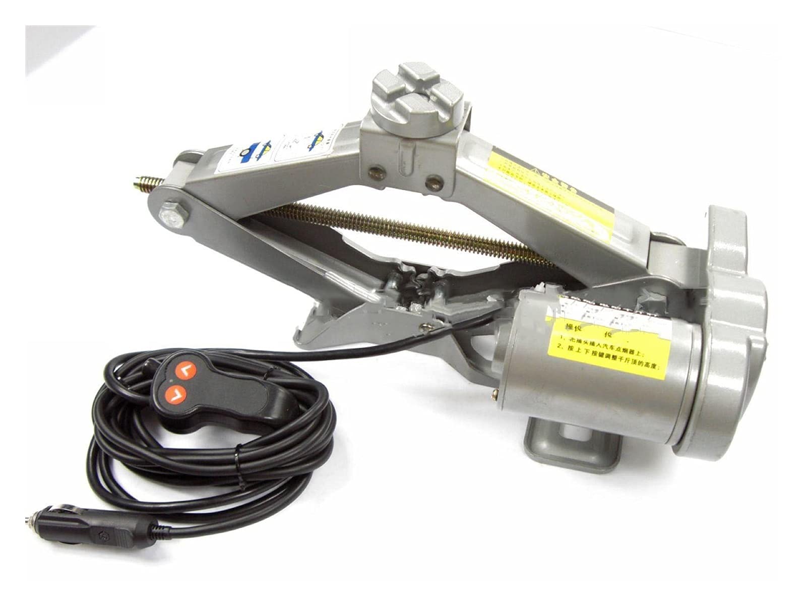 Trailer Jack, Electric Jack 2T 12V Car Tire Change Tool Scissor Repair Box,