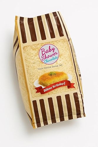 Masa de fillo desmenuzada Kataifi seca y picada, masa de pastelería Kurutulmus Kadayif, ingrediente para The Viral Dubai Pistachio Chocolate Bar,