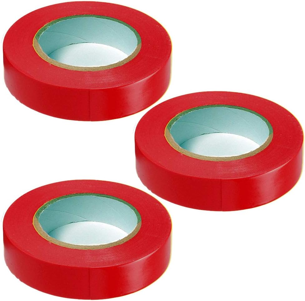 Electriduct Vinyl Electrical Tape - 0.6 in x 33 ft (10 Yards) - General Purpose, PVC Insulation - Yellow/Green - 30 Rolls