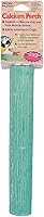 Penn-Plax Bird-Life 12" Calcium Bird Perch for Large Parrots - Trims Nails & Beak, Calcium Boost, Tapered Comfort for Cockatoos, Macaws, African Greys