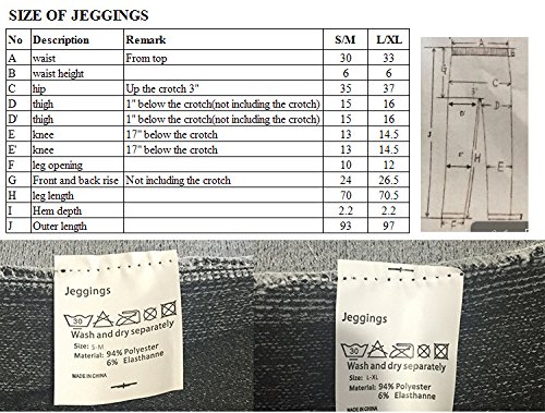 image for VSVO Women's Jeggings (XX-Large, Blue)