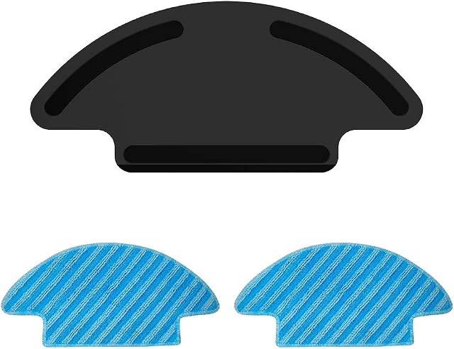 LEFANT 2 ściereczki i 1 uchwyt na ściereczkę do M210/ M210B/ M213/ M213S/ M210P/ N1 części zamienne do robota zamiatającego
