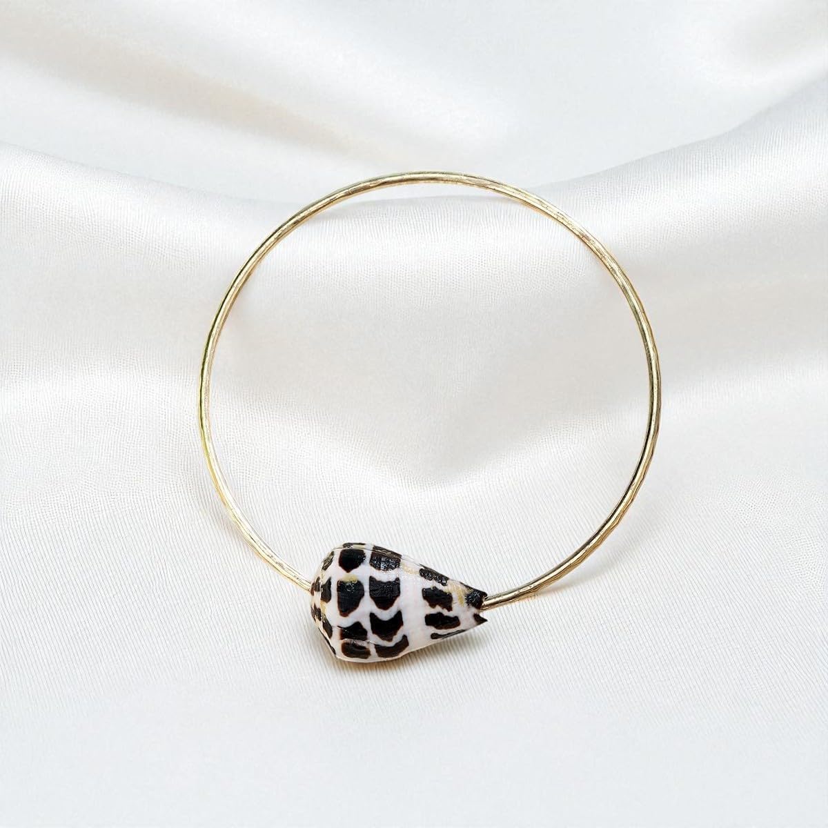 Hebrew Cone Shell bracelet, Sea Shell bracelet, Hawaiian Jewelry