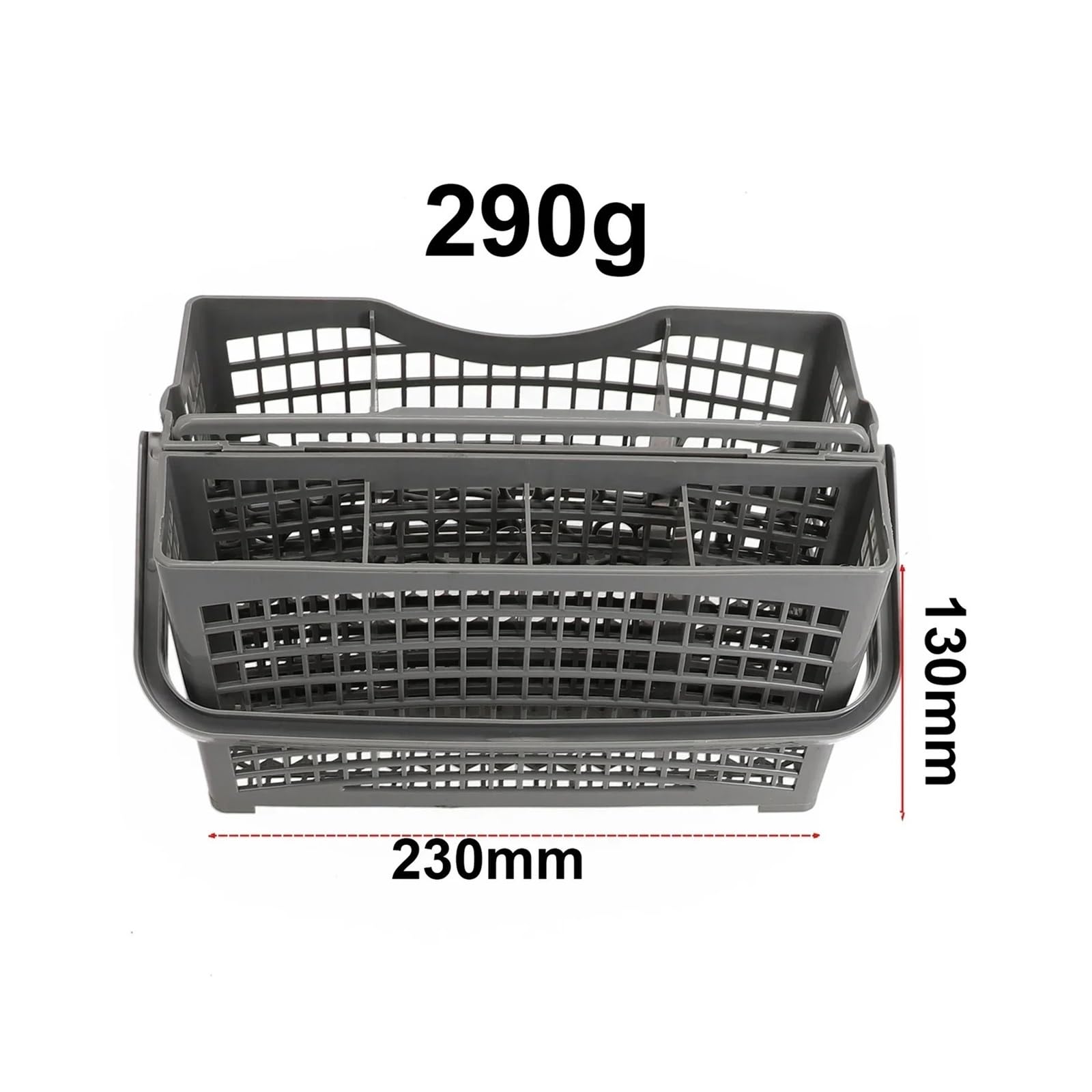 Cestello Portaposate Grigio For Lavastoviglie, Compatibile Con AEG Electrolux Juno Favorit Privileg