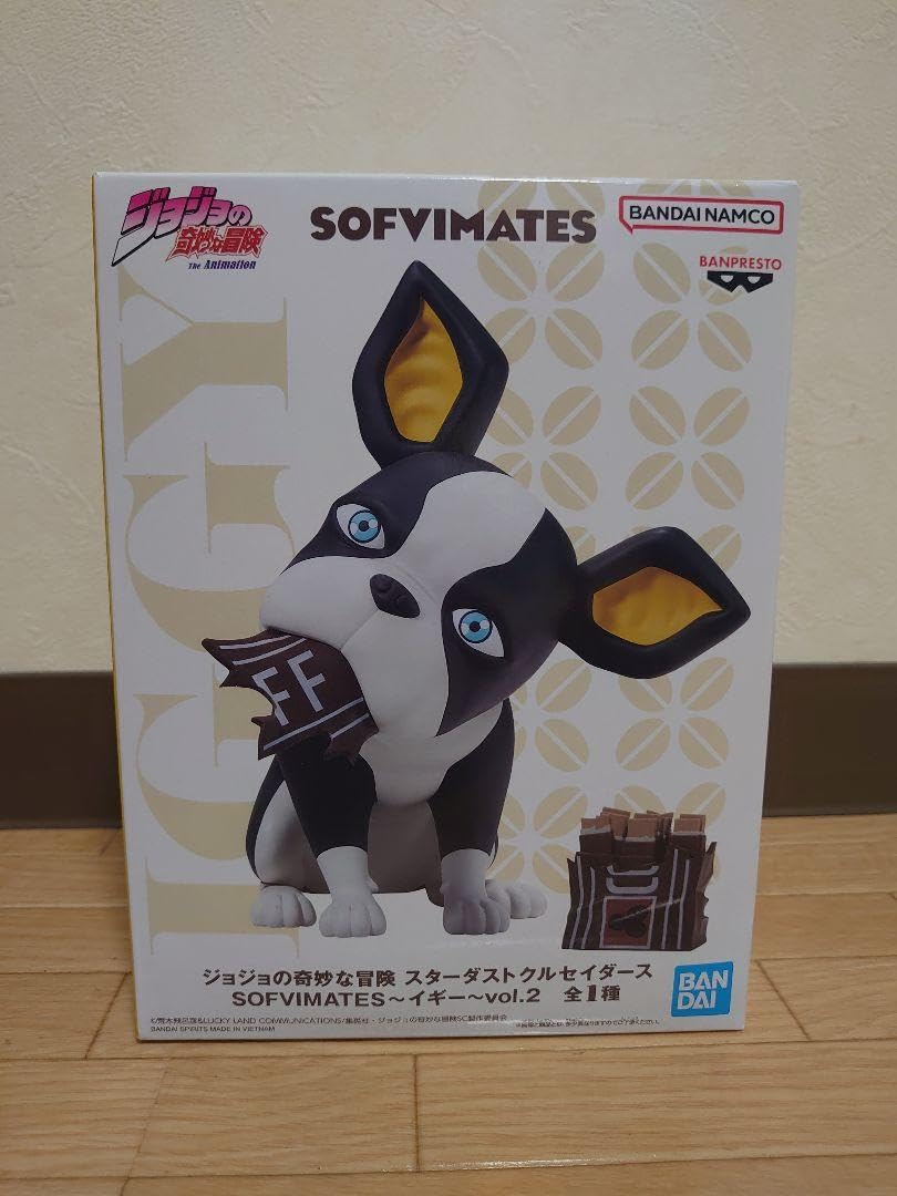 ジョジョの奇妙な冒険 SOFVIMATES イギー フィギュア vol.2 6体 ジョジョの奇妙な冒険 スターダストクルセイダース SOFVIMATES