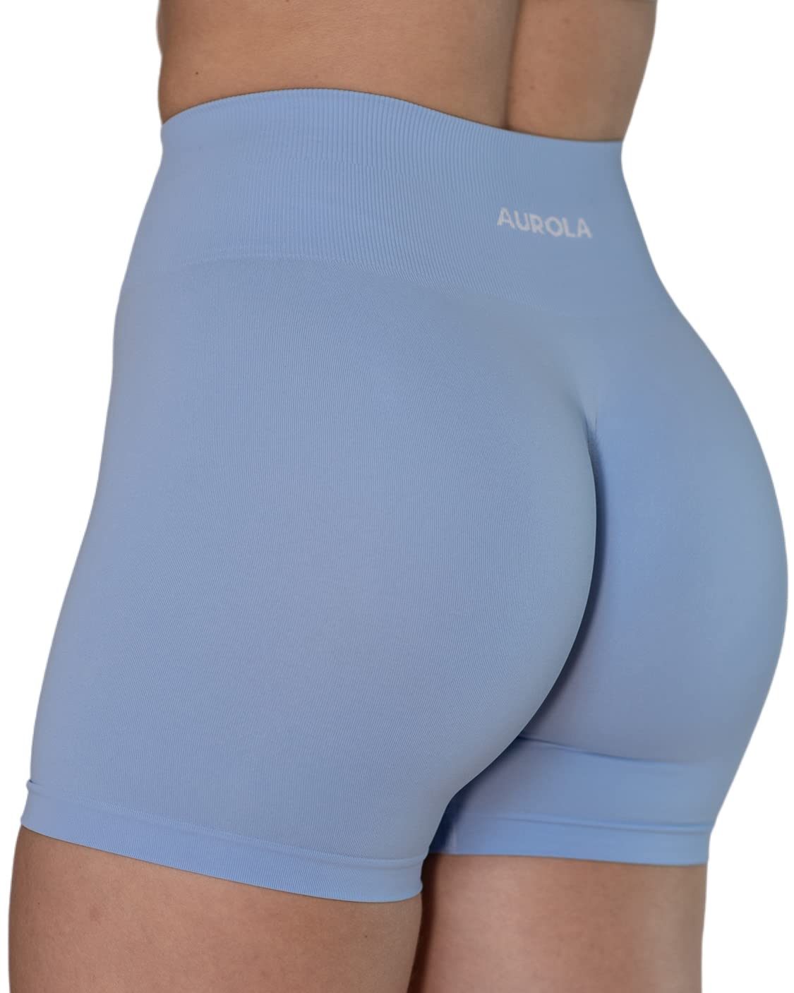 AUROLA Aurola Dream Workout Shorts Women - Shorts - Doux - Femme | Contrôle du ventre, pas de couture avant, non transparent, entrejambe à soufflet, entrejambe de 10,2 cm, doux, compression