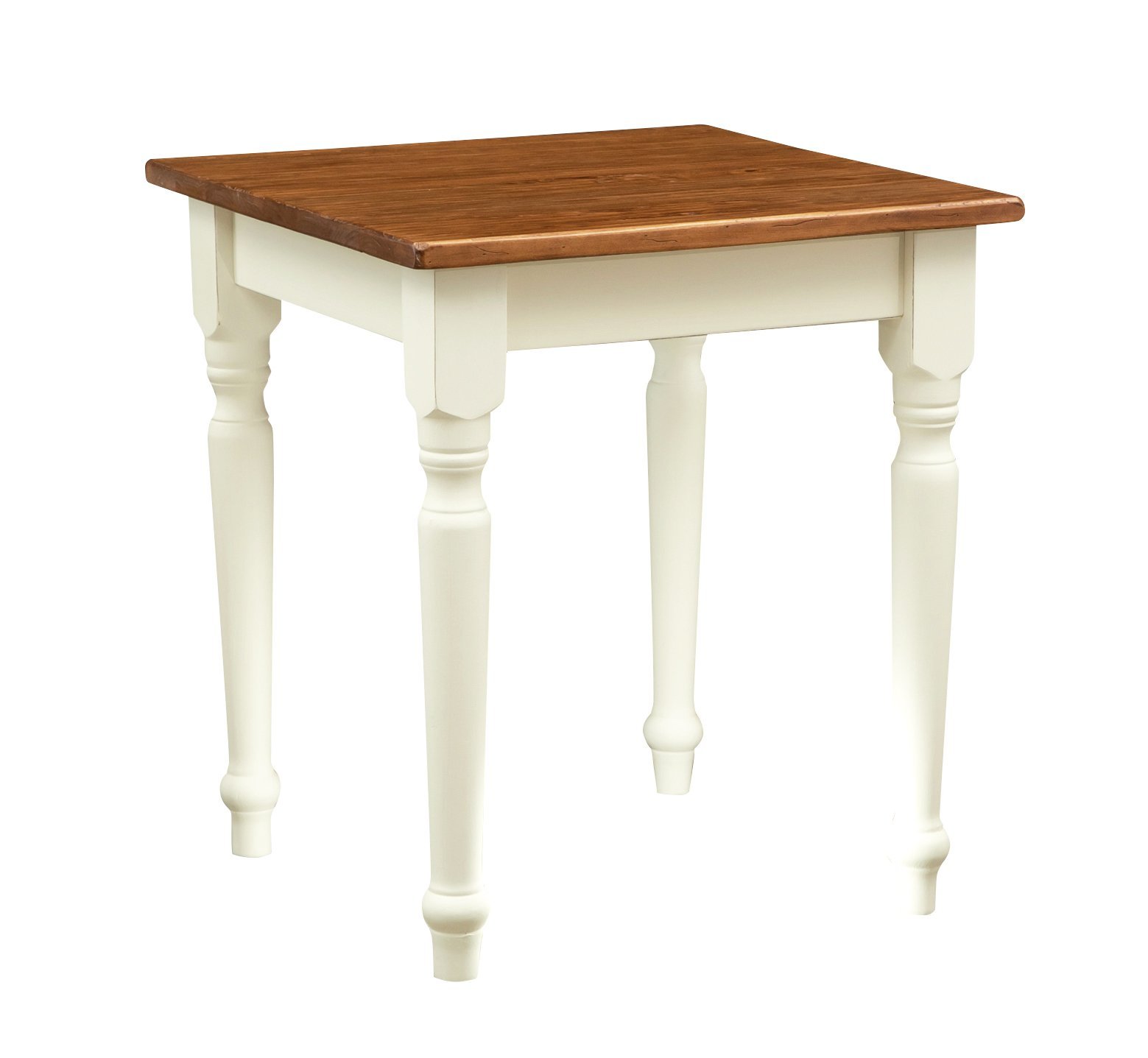 Biscottini tavolo quadrato legno massello 70x70 cm | Tavolo da cucina e sala da pranzo | Tavolo legno esterno e interno