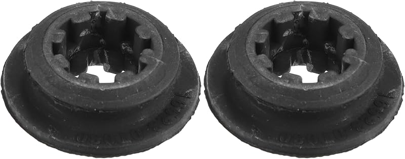 Bucha de borracha superior do suporte do radiador uxcell para Toyota Corolla 2009–2019 – 2 unidades