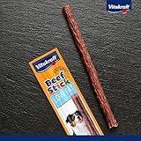 Vitakraft Beef Stick Low Fat, Hundeleckerli, Fleischstick Pute, Hunde Trainingsleckerli, für Hunde mit Gewichtsproblemen, ohne Zusatz von Zucker (50x 12g)