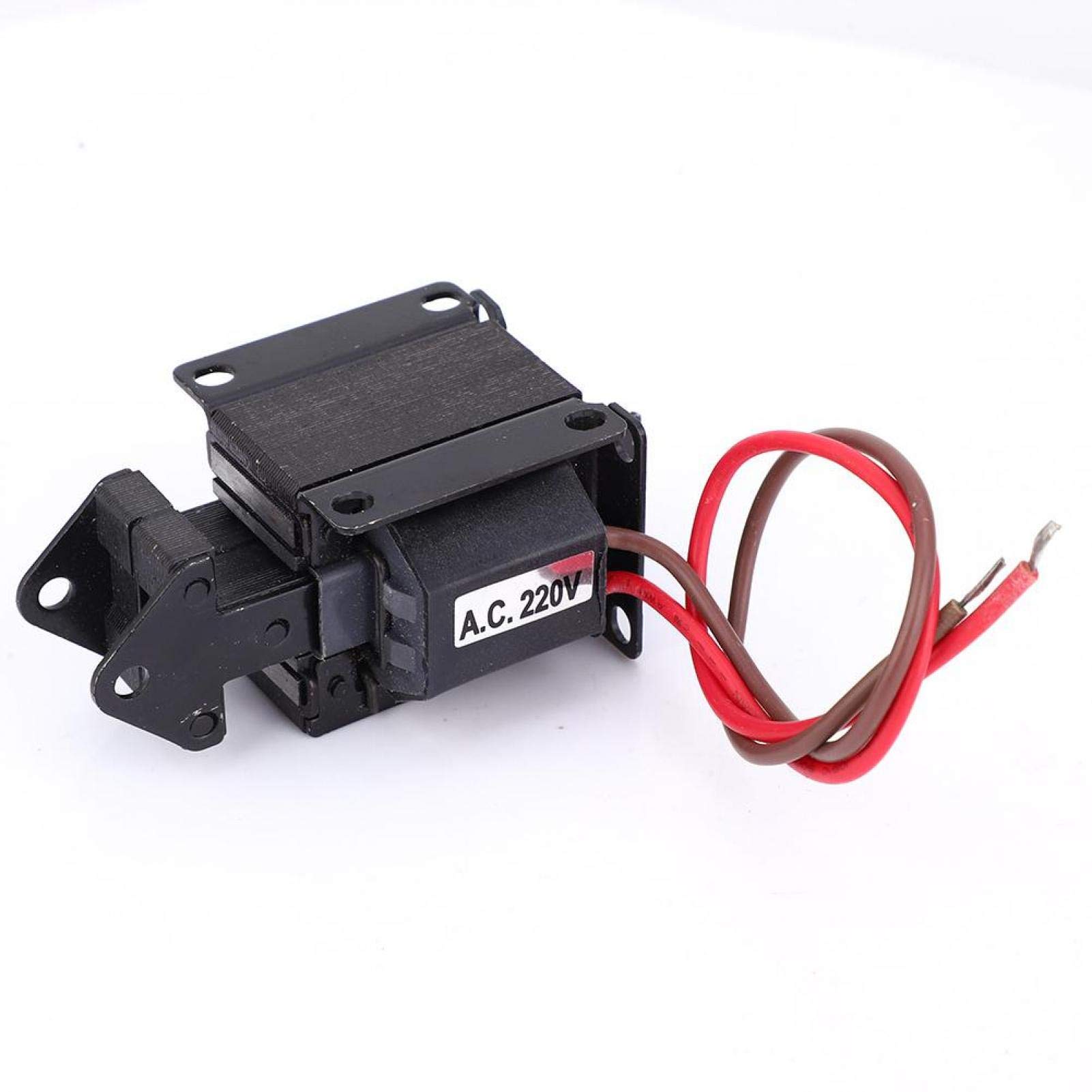 1192 Elettromagnete Push Pull, Facile Installazione 220VAC 7.8N Corsa 10mm Elettromagnete Basso Attrito per Macchine Civili per l'Automazione Industriale