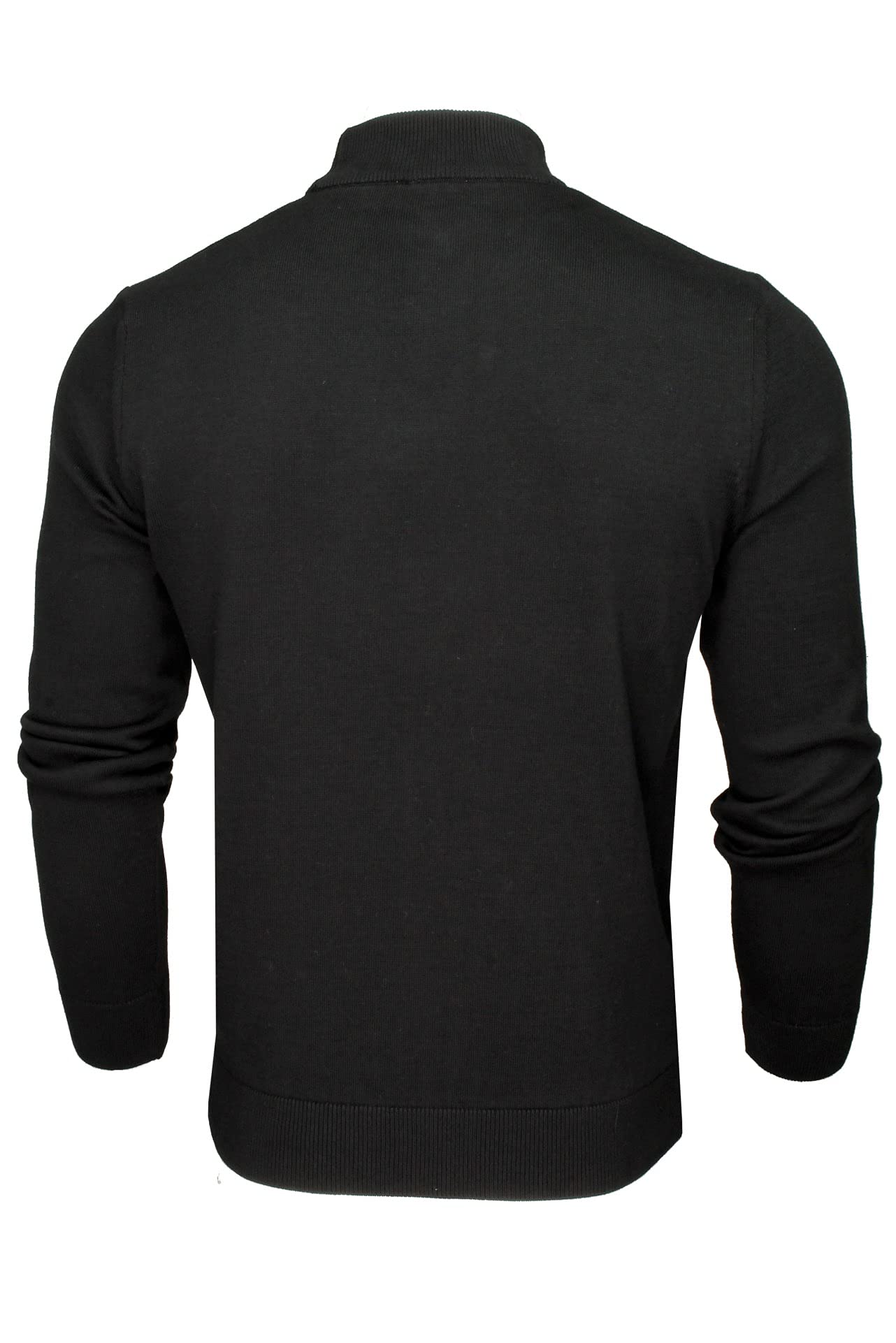 Xact Herren Rollkragenpullover Baumwolle Feinstrick Regular Fit Baumwoll Pullover Herren Langarm Strickpullover