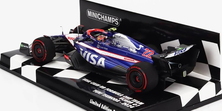 Amazon.com: Minichamps 417240122 - Vis-a Cash RB Formula One Team