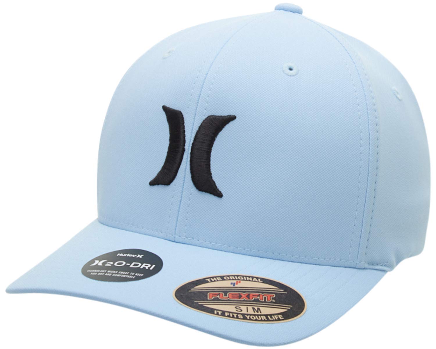 Hurley Men's Caps - One &amp; Only Flexfit Baseball Cap - Fitted Hats for Men (S-XL)