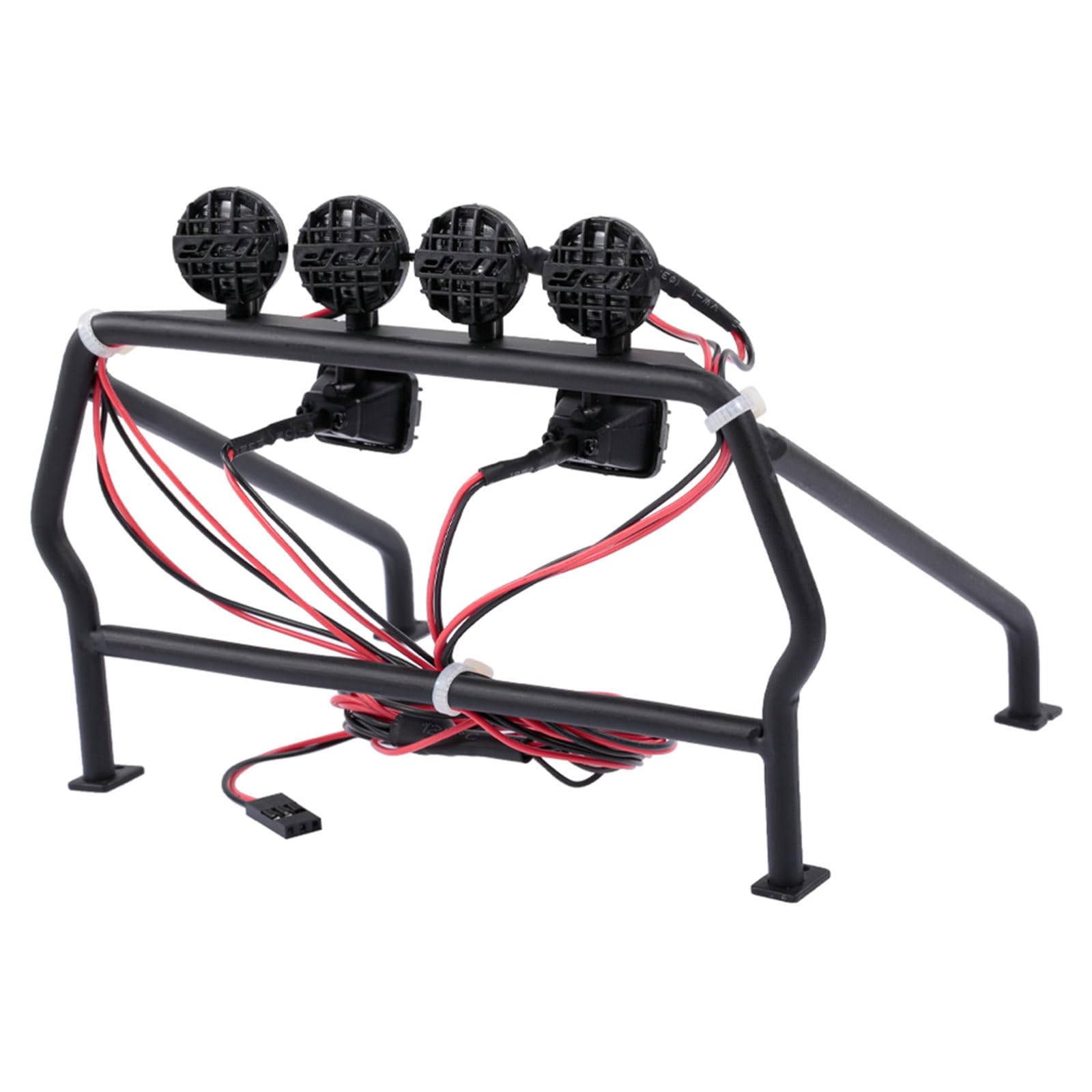 Cage protection métal voiture télécommandée 1/10 LED crawler - 7