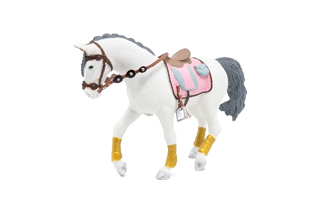 Foto 3 de 8 de Papo -Figuras pintadas a mano -Caballos y potros -caballo trenzado-51525-Coleccionable -Para Niños y Niñas…