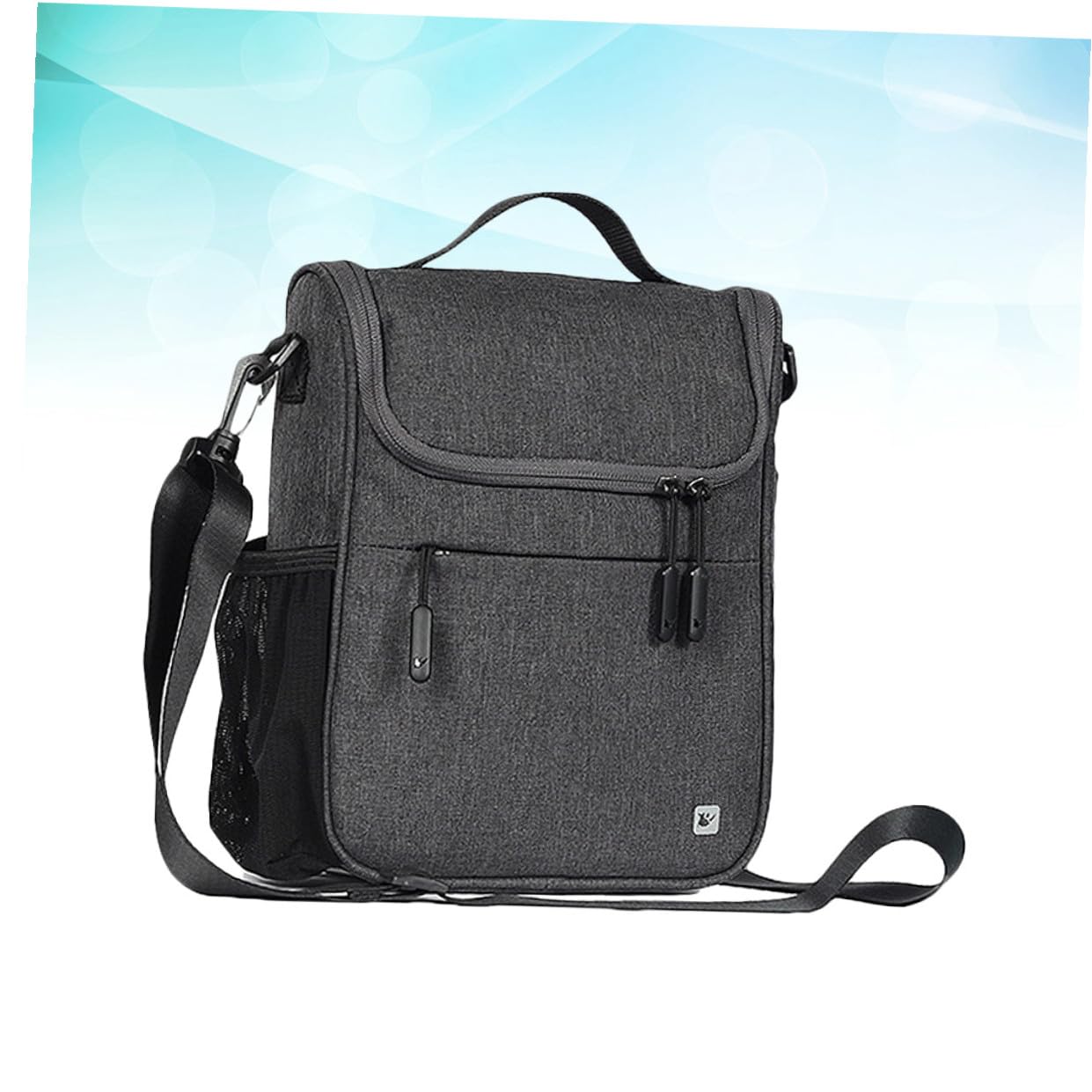 Mikinona Borsa da Manubrio per Bici Multifunzionale con Chiusura Scatto Accessorio Professionale per Ciclismo per Bici da Corsa e Gravel Capacità Ampia per Smartphone e Portafoglio Facile