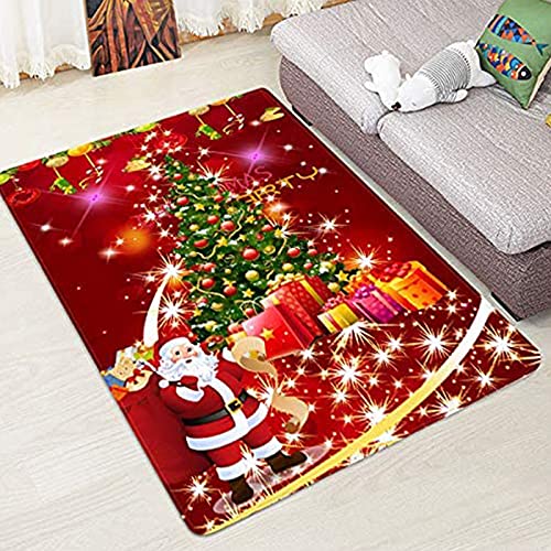 Tappeto per pavimento di Natale,morbido tappeto di...