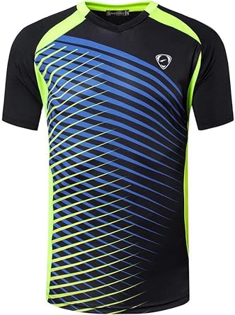jeansian Mens Activewear T-Shirt Sport Tee Shirt Athletic Running Gym Workout Tshirt Golf Tennis Tops Quick Dry LSL133