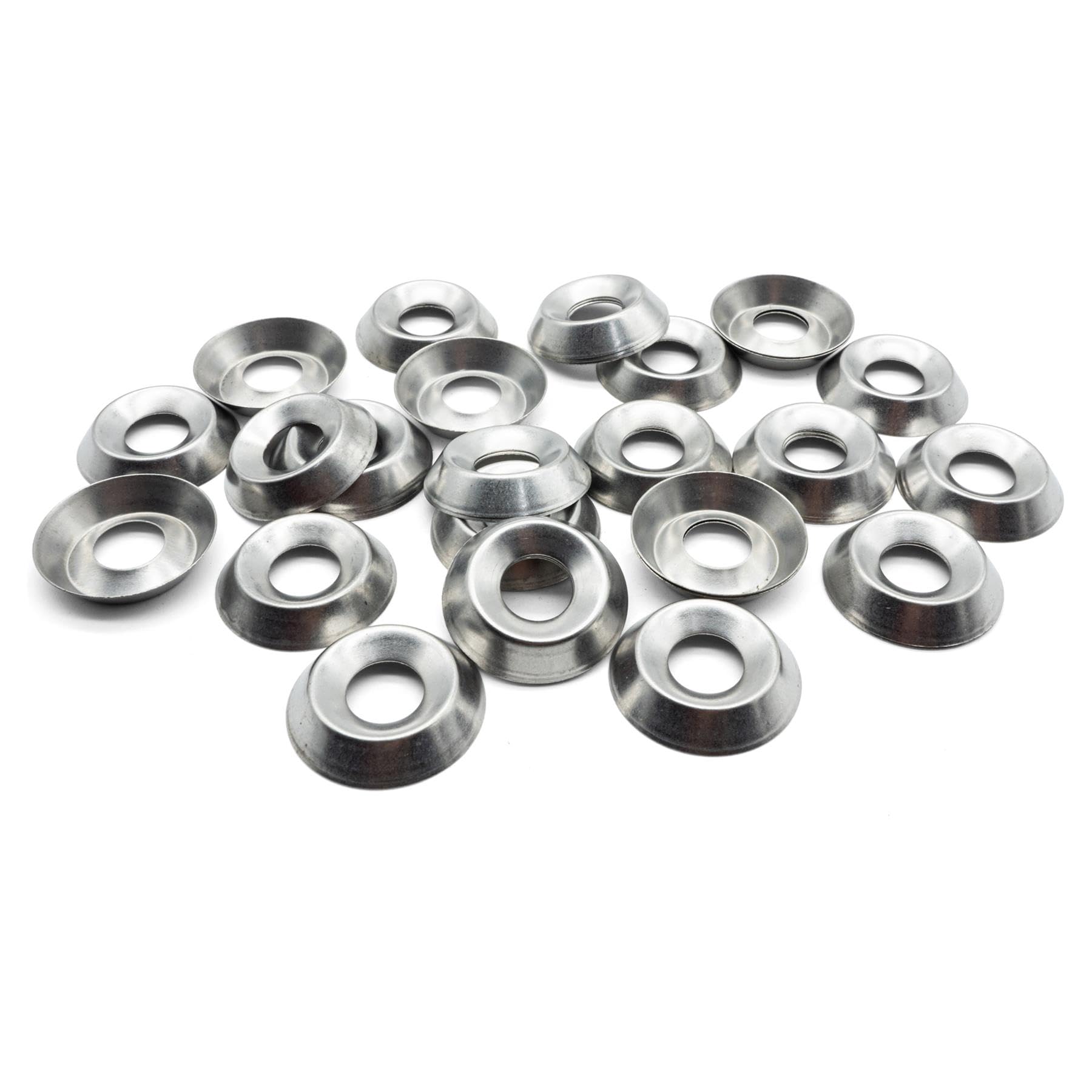 Hippo Hardware M4 (4mm) Cup Washers for Countersunk Screws Bolts A2 Stainless Steel (Pack of 50)