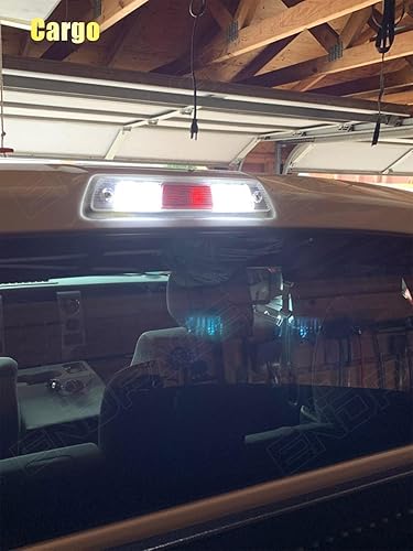 Miniatura 5 de Kit de 12 luces LED interiores F150 para Ford F-150 1997 1998 1999 2000 2001 2002 2003 blanco 6000K paquete de iluminación LED interior + luces de