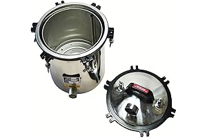 Electric Heated 4.7 Gallon(18L) Autoclave Sterilizer